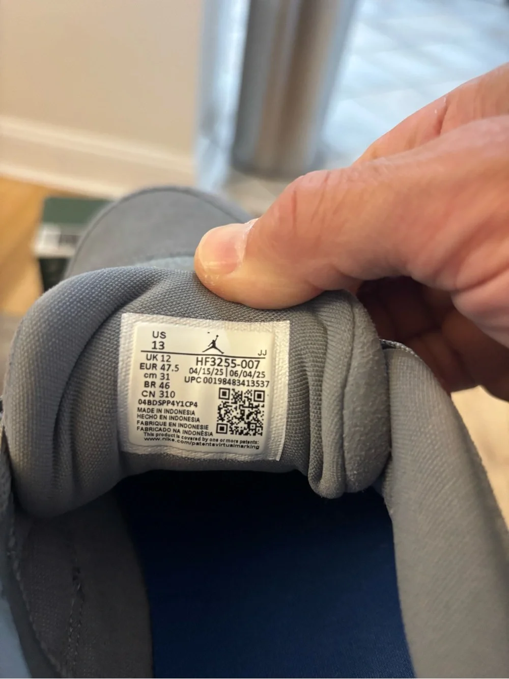 Jordan cool grey